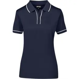 Ladies Osaka Golf Shirt Navy